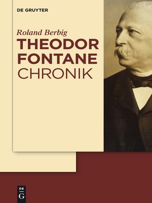 cover image of Theodor Fontane Chronik